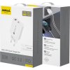 A6MaxL 20W USB-A USB-C nabíjačka do steny s 1m USB-C káblom - Lightning - biela