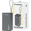 Powerbanka Wozinsky K65+ 65W 30000mAh 2x USB-C, 1x USB-A 65W - sivá