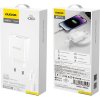 Dudao A4EU USB-A 2.1A nabíjačka do siete - biela + kábel USB-A - Lightning
