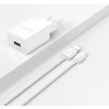 Dudao A4EU USB-A 2.1A nabíjačka do siete - biela + kábel USB-A - Lightning