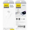 Kabel Dudao L4SL USB-A / Lightning 2A 1m - bílý