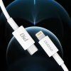 Kabel Dudao L6X USB-C - Lightning PD 20W 1m - bílý