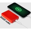 Powerbanka SBS TEBB5000MAG1CR 5000 mAh kompatibilní s MagSafe - červená
