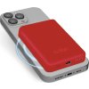 Powerbanka SBS TEBB5000MAG1CR 5000 mAh kompatibilní s MagSafe - červená