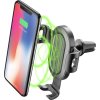 Univerzální držák do ventilace s funkcí bezdrátového nabíjení Cellularline Handy Wing, černý