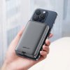 Powerbanka Acefast M10 10000 mAh Magnetic 2x USB-C PD 30W s 15W indukčným nabíjaním a USB-C káblom - čierna