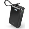 Powerbanka SBS 20000 mAh 20W s vestavěným USB-C kabelem a digitálním displejem - černá