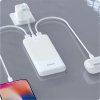 Powerbanka Dudao K10Pro 2.4A 20000mAh 2 x USB-A - bílá