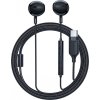 Slúchadlá do uší Acefast L2 s USB-C konektorom, mikrofónom a diaľkovým ovládaním 1,2 m - čierne