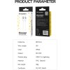 Kabel Wozinsky WSTCL2 Lightning / USB-C PD 27W 2 m - bílý