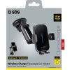 SBS TESUPEXTWIR15W 15W bezdrátový nabíjecí držák - černý