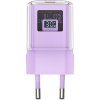 Nástenná nabíjačka Acefast A53 Sparkling series PD 30W GaN (fialová)