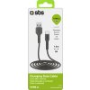 SBS TECABLEMICROC15K USB-A - USB-C kábel 1,5 m - čierny