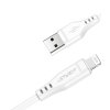Kábel Acefast MFI USB - Lightning 1,2 m, 2,4 A biely (C3-02 biely)