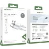 Acefast C2-03-CC USB-C - USB-C PD QC cable 60W 3A 480Mb/s 1.2m - white