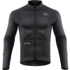 Cyklistický dres Rockbros 15400002002 s dlouhým rukávem podzim/zima M - černý