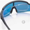 Rockbros Polarized Cycling Glasses with UV Protection and Corrective Insert Blue Lenses - Black