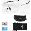 Cyklistické okuliare Rockbros 10172 fotochromatické UV400 - biele