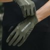 Cyklistické rukavice Rockbros jaro/léto/podzim, plné, velikost: L - zelené