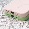Silikonový kryt kompatibilní s MagSafe pro iPhone 15 Plus - černý