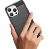 Flexibilní kryt s karbonovým vzorem pro iPhone 15 Pro Max - modrý