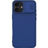 Magnetický kryt Nillkin CamShield Pro pro iPhone 16 - modrý