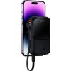 Powerbanka 10000mAh 20W Baseus Qpow Pro Overseas Edition + kábel USB-C 3A - čierna