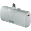 Powerbanka SBS EcoPower 5000 mAh 10W s vestavěným portem USB-C - šedá