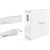 GaN 100W rýchla nabíjačka do siete 2 x USB-C / 2 x USB Dudao A100EU - biela