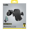 Držák smartphonu SBS TEHWSUPWIND teleskopický s přísavkou - černý