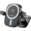 Držák telefonu do auta Dudao FW11 s indukční nabíječkou 15W do větrací clony/kokpitu - černý