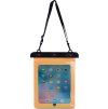 Voděodolné PVC pouzdro na tablet - oranžové