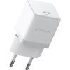 Nabíječka Baseus Palm 20W USB-C do zásuvky - bílá