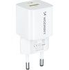 Wozinsky WWCEAC GaN USB-A USB-C 33W nabíječka do zásuvky - bílá