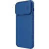 Nillkin CamShield S Case iPhone 14 Pro Max Armored Cover Camera Protector Blue