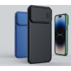 Nillkin CamShield S Case iPhone 14 Pro Max Armored Cover Camera Protector Blue