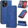 Pouzdro Magnet Fancy Case pro iPhone 14 Pro Max s výklopným stojánkem, modré