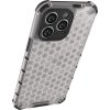 Hybridní armourovaný kryt Honeycomb pro iPhone 14 Pro Max, černý