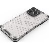 Hybridní armourovaný kryt Honeycomb pro iPhone 14 Pro Max, černý