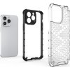 Hybridní armourovaný kryt Honeycomb pro iPhone 14 Pro Max, černý