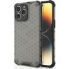Hybridní armourovaný kryt Honeycomb pro iPhone 14 Pro Max, černý