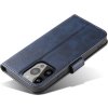 Peněženka se stojánkem pro iPhone 15 Pro s magnetem - modrá