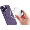 Woven kryt MagSafe pro iPhone 15 - fialový