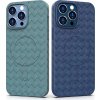 Woven kryt MagSafe pro iPhone 15 Pro - černý