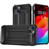 Hybridní Armor kryt na iPhone 15 Plus - černý