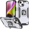 Pouzdro Wozinsky Ring Armor pro iPhone 15 Plus – stříbrné