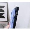 Magnetický barevný matný kryt pro iPhone 15 Plus - fialový