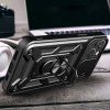 Hybridní kryt Camshield se stojánkem a krytem kamery pro iPhone 15 Plus – modrý
