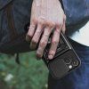 Hybridní kryt Camshield se stojánkem a krytem kamery pro iPhone 15 Plus – modrý