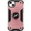 Pouzdro Wozinsky Ring Armor pro iPhone 14 Plus, magnetický držák, zlatý prsten